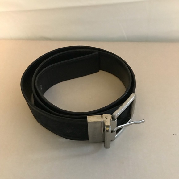 Vintage coach Double sided leather & L fabric belt - Picture 1 of 8